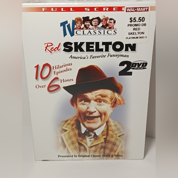 Red Skelton  DVD 2 Full Screen Black and White - Picture 1 of 3